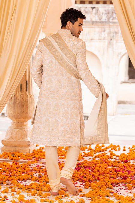 Amit Arora Gullista Embroidered Sherwani Set 