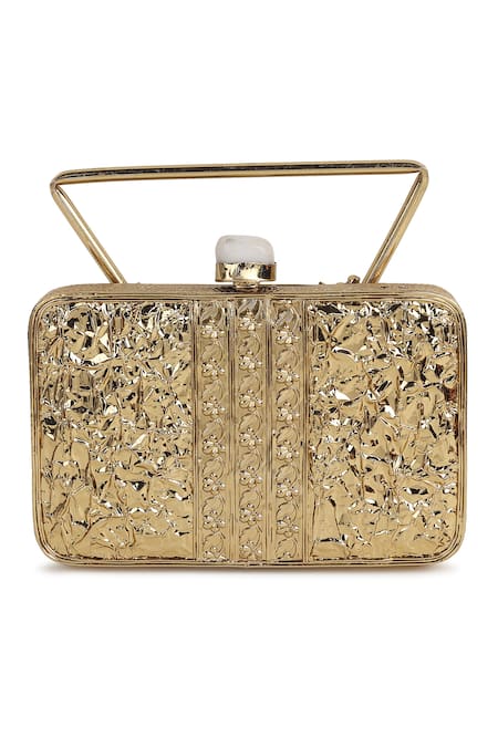 House Of Webhin Mother-Of-Pearl Embellished Bag 