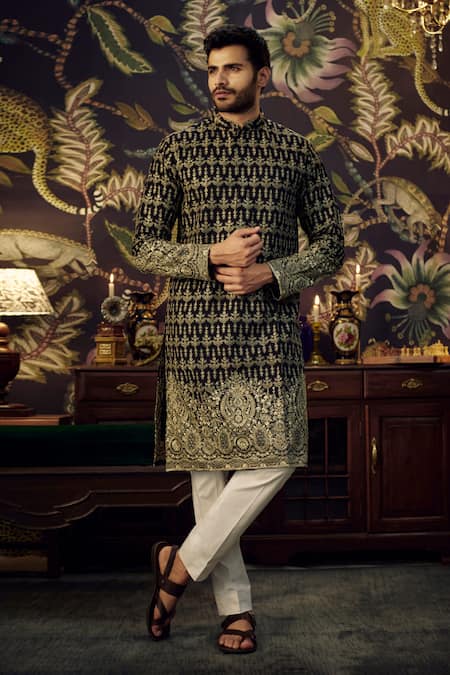 Kasbah Gota Work Kurta 