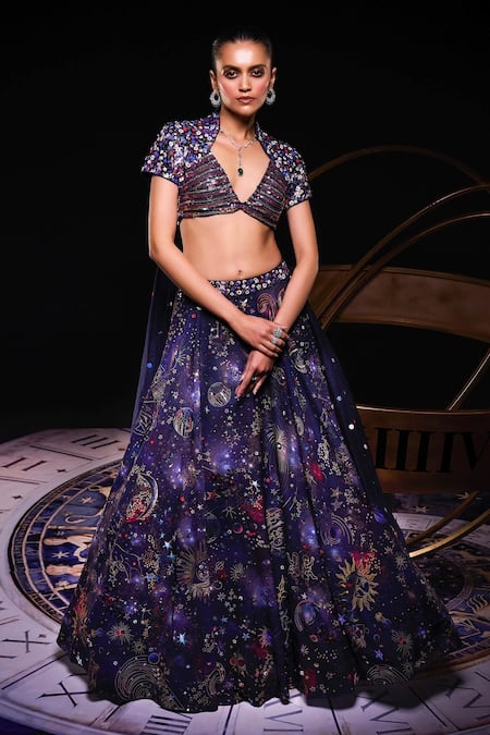 Ohaila Khan Andromeda Hand Embellished Lehenga Set 