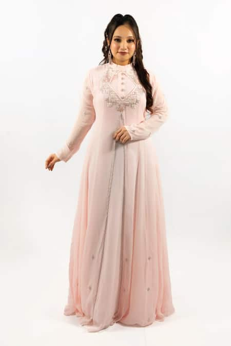 Hasrat By Salma Floral Embroidered Kurti 