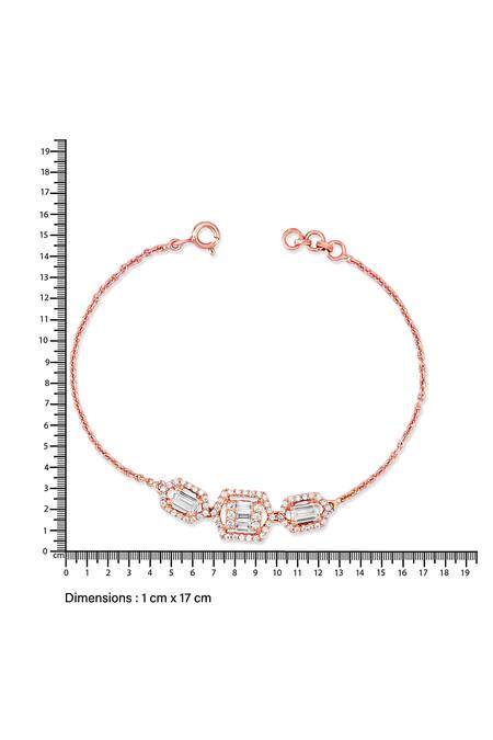Buy_Mirelle_White Imitation Diamonds Ria Embellished Bracelet_Online_at_Aza_Fashions