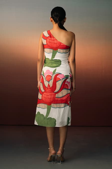 Karishma Kajaria Flower Garden Print Dress 