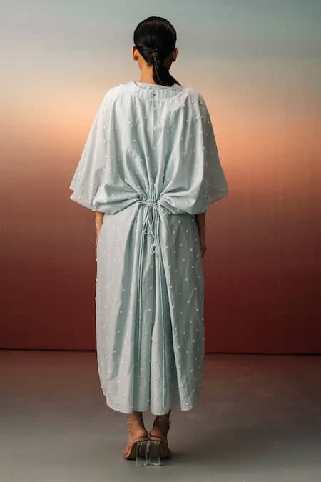 Karishma Kajaria Floral Embroidered Kaftan With Inner 