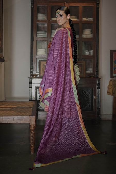 Swatti Kapoor Bijul Handwoven Chanderi Foil Print Dupatta 