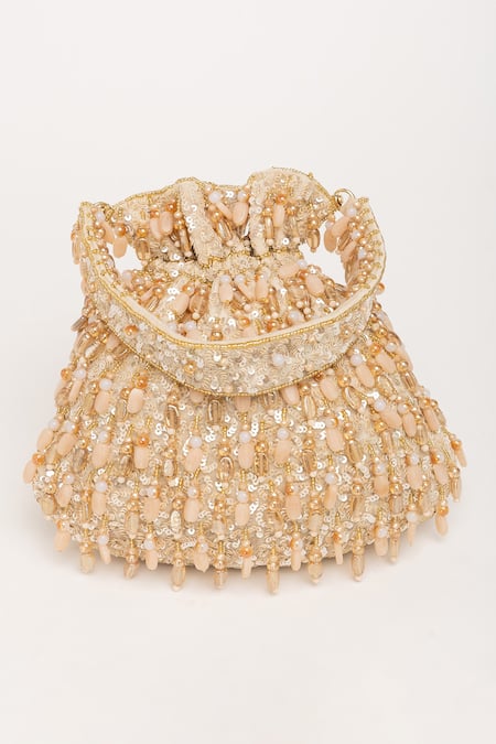 Eena Avelia Sitara Embroidered Potli Bag 