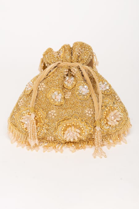 Eena Nitara Embroidered Potli Bag 