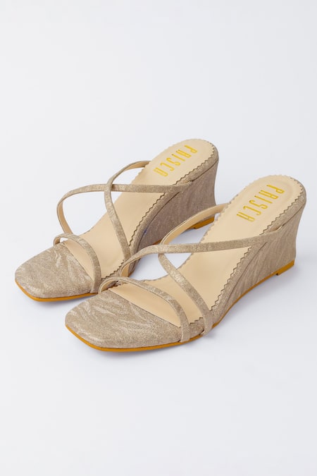 House of Prisca Gleam Wedges 