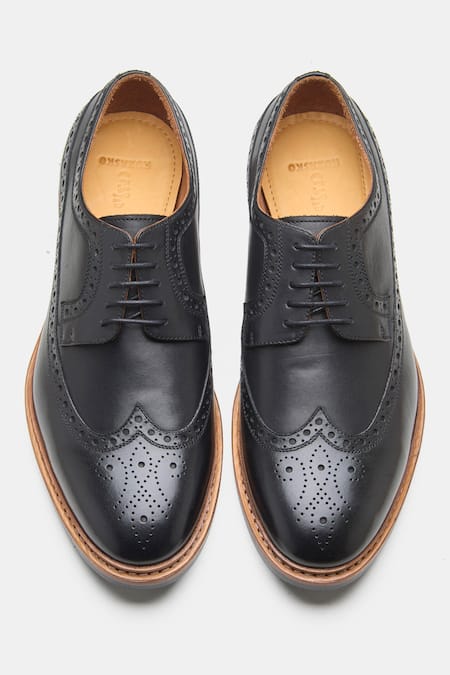 Kozasko Goodyear Welted Longwing Blucher Shoes 