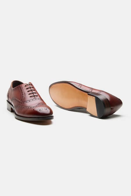 Kozasko Goodyear Welted Wingtip Oxfords 