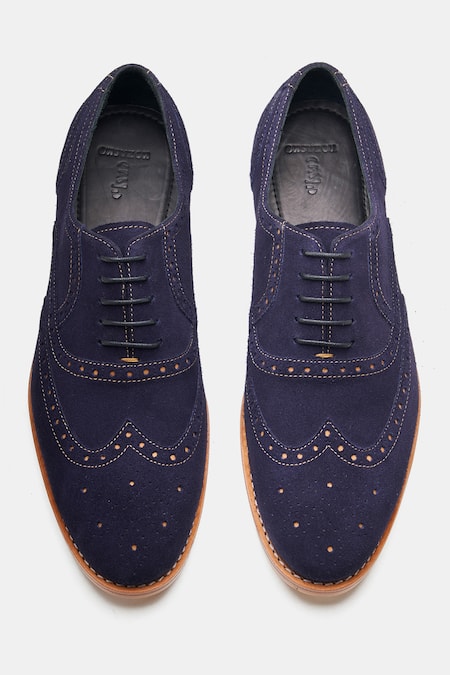 Kozasko Goodyear Welted Classic Wingtip Oxfords 
