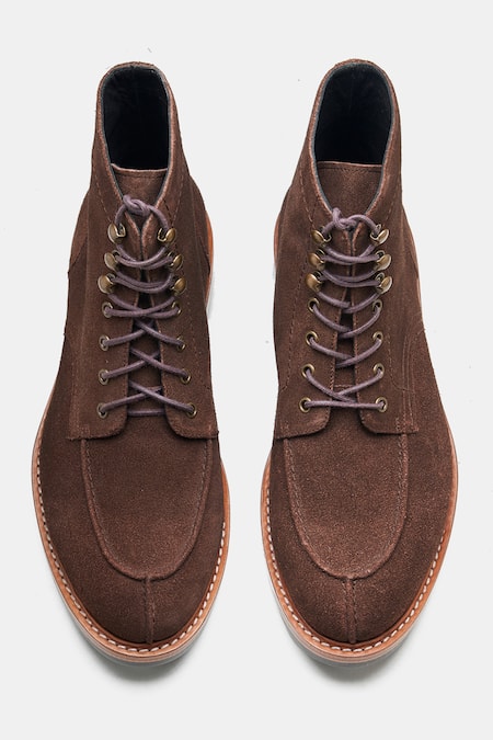 Kozasko Goodyear Welted Split Toe Derby Boots 