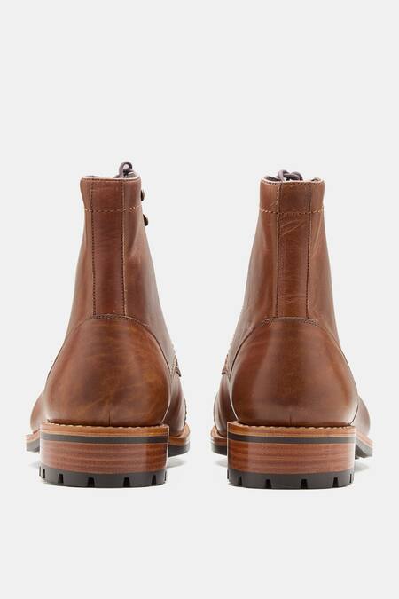 Buy Kozasko Brown Goodyear Welted Oil Pull Up Leather Boots Online at Aza Fashions Buy_Kozasko_Brown Goodyear Welted Oil Pull Up Leather Boots _Online_at_Aza_Fashions