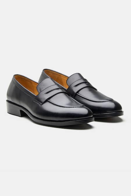 Kozasko Goodyear Welted Penny Loafers 