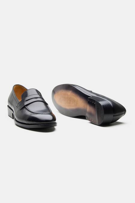 Kozasko Goodyear Welted Penny Loafers 