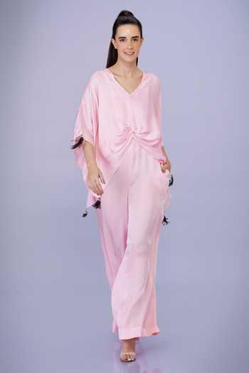 Malika High Neck Jumpsuit Kaftan