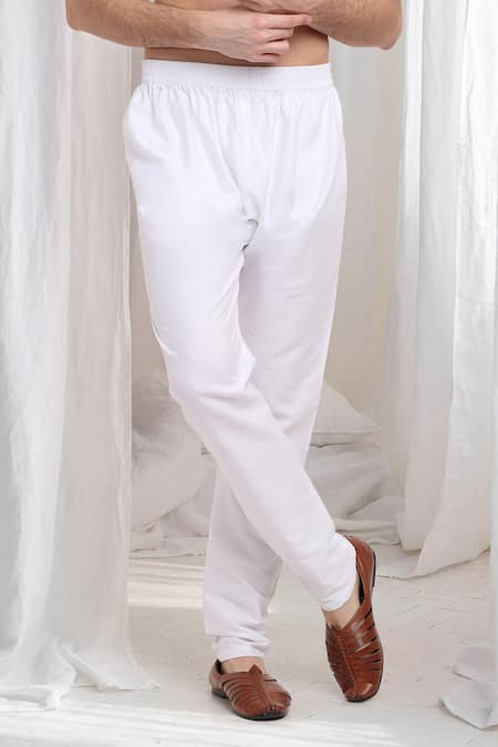 Aham-Vayam_Green Cotton Embroidery, Sequins Floral Kurta Churidar Set _Online_at_Aza_Fashions