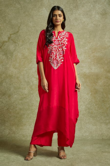 Wazir C Gul Kaftan With Pant 