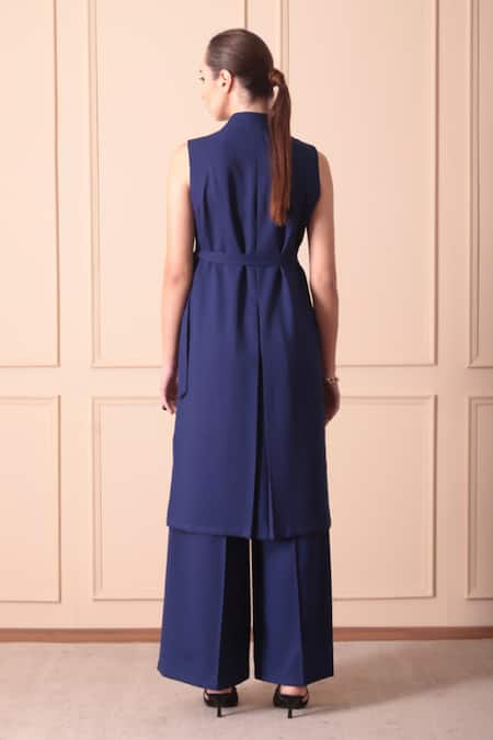 Orcr Hand Embroidered Jacket & Pant Set 