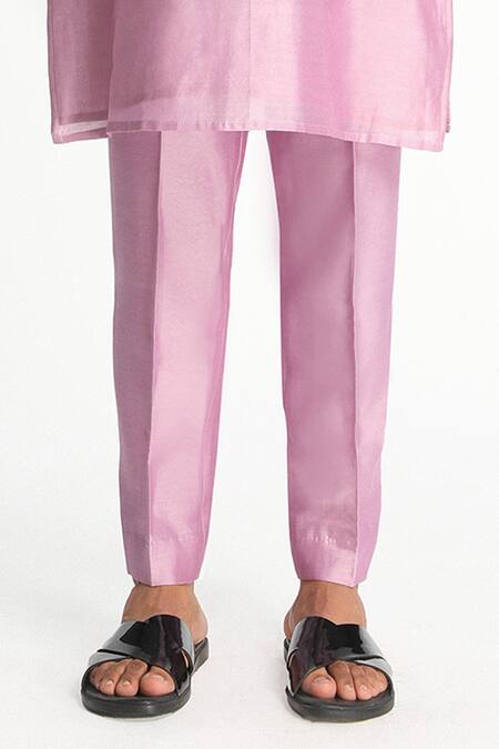 Buy Aisha Rao Purple Kota Doria, Chanderi Silk Embroidery Lilac Mist Aurora Bundi Kurta Set Online at Aza Fashions Buy_Aisha Rao_Purple Kota Doria, Chanderi Silk Embroidery Lilac Mist Aurora Bundi Kurta Set _Online_at_Aza_Fashions