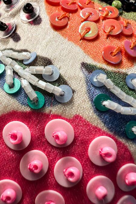 Shop_Moyolu_Multi Color Abstract Flower Flair Embroidered Hair Band _Online_at_Aza_Fashions