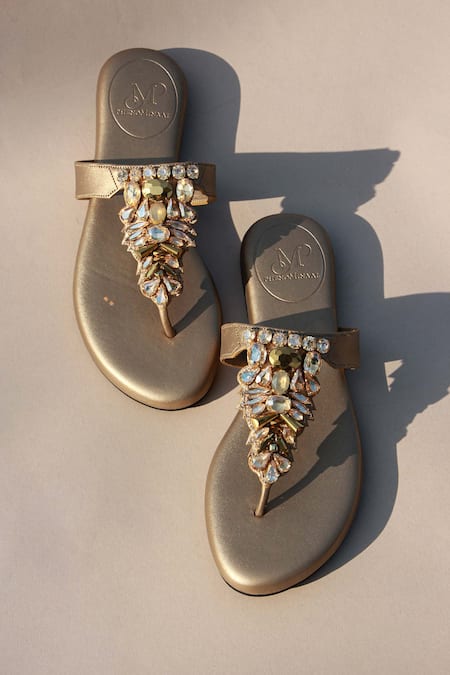 PHENOMINAAL Mine Embellished Sandals 