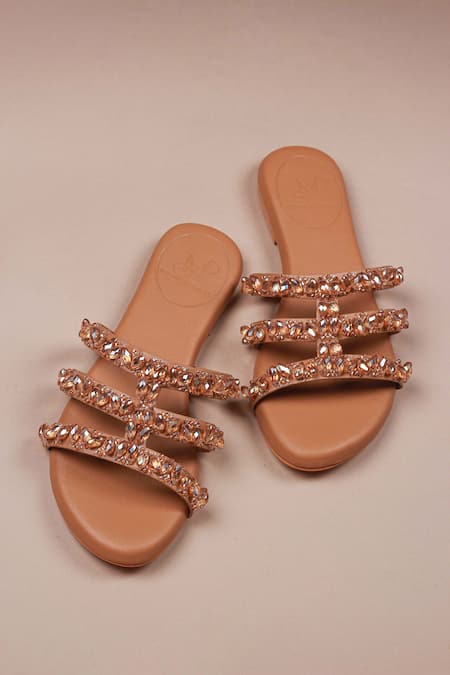 Phenominaal Cleopatra Embellished Sandals 