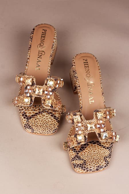 PHENOMINAAL Sunrise Embellished Heels 