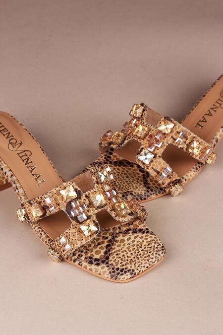 Shop_PHENOMINAAL_Black Crystal Sunrise Embellished Heels 