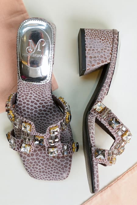 PHENOMINAAL Shadow Embellished Heels 