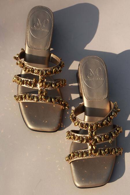 PHENOMINAAL Cleopatra Embellished Heels 