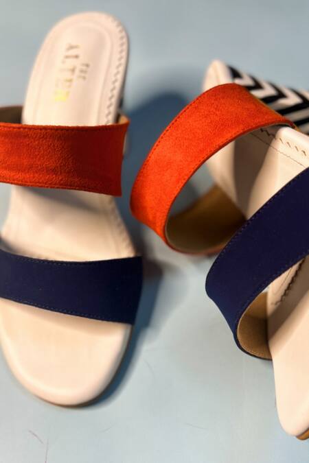 Shop The Alter Red Freeda Solid Slip-on Block Heels Online at Aza Fashions Shop_The Alter_Red Freeda Solid Slip-on Block Heels _Online_at_Aza_Fashions