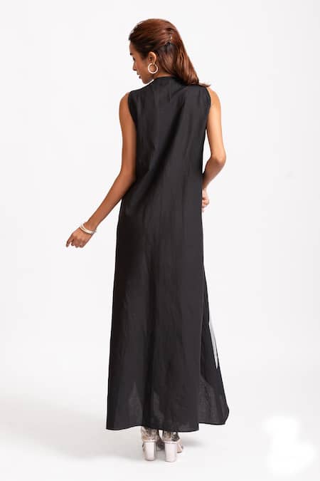 Rivi Starstruck Metallic Hand Painted Dress 