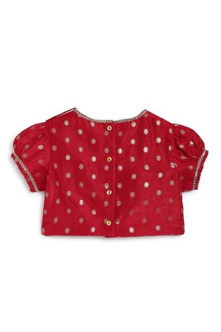 Buy Tiber Taber Red Viscose Zari, Lace O Desi Girl Pre-stitched Saree With Blouse Online at Aza Fashions Buy_Tiber Taber_Red Viscose Zari, Lace O Desi Girl Pre-stitched Saree With Blouse_Online_at_Aza_Fashions