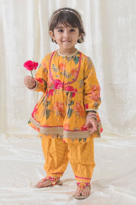 Tiber Taber Garden Bloom Anarkali With Salwar 