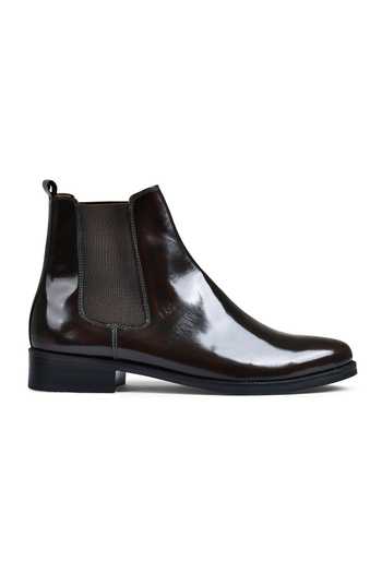 Wednesday Lifestyle_Brown Wellington Chelsea Boots _Online_at_Aza_Fashions