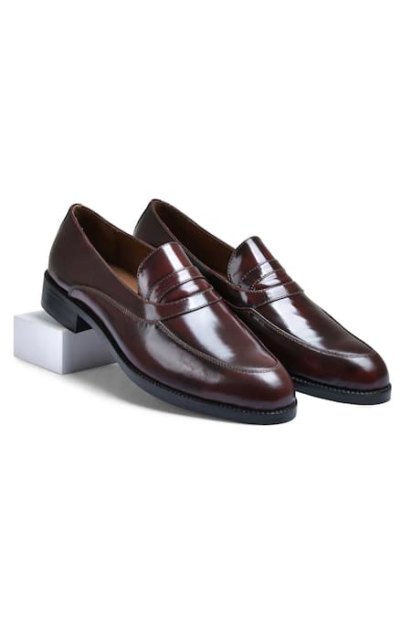 Wednesday Lifestyle Peter Leather Slip-On Loafers 