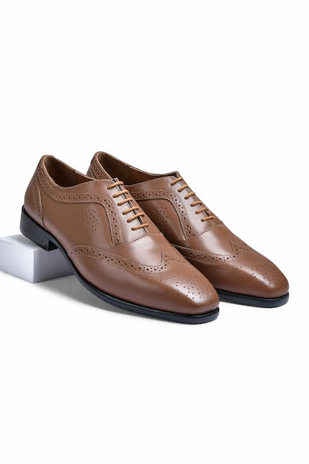 Wednesday Lifestyle Louis Solid Oxford Shoes 