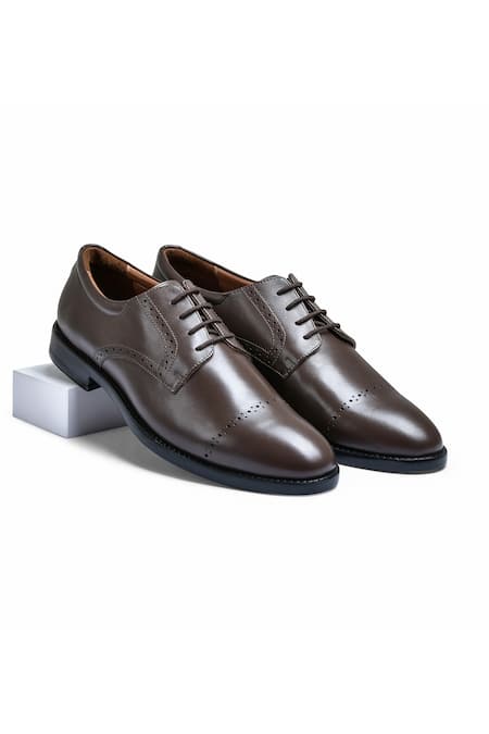 Wednesday Lifestyle Derby Wide 2 Lace Tie-Up Shoes 