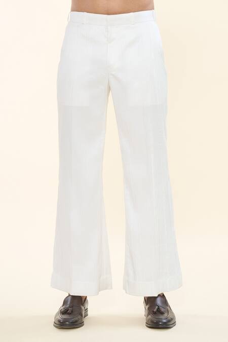 Buy Prima Czar Off White Net Textures Jacket And Kurta Set Buy_Prima Czar_Off White Net Textures Jacket And Kurta Set