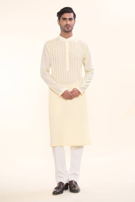 Prima Czar Pintuck Straight Kurta 