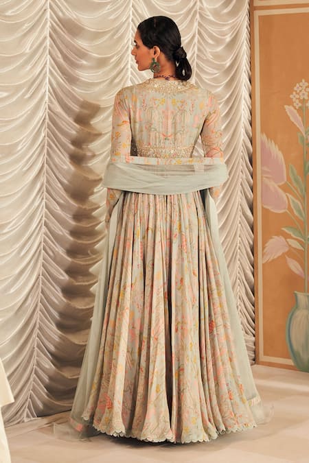 Ridhi Mehra Fankaar Printed Anarkali With Dupatta 