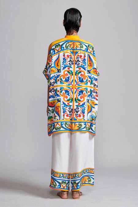 Dash And Dot Casablanca Hand Painted Shirt With Pant 