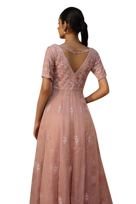 Shop Saisha Purple Organza Beads, Sequins, Cut Checkered Embroidered Anarkali Lehenga Set Online at Aza Fashions Shop_Saisha_Purple Organza Beads, Sequins, Cut Checkered Embroidered Anarkali Lehenga Set _Online_at_Aza_Fashions