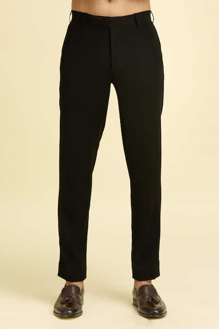 Buy Arihant Rai Sinha Black Silk, Viscose Beads Quad Embellished Blazer With Shirt Buy_Arihant Rai Sinha_Black Silk, Viscose Beads Quad Embellished Blazer With Shirt