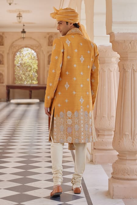 Osaa By Adarsh Embroidered Sherwani Set 