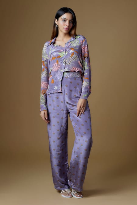 Vana Ethnics Printed Shirt With Pant 