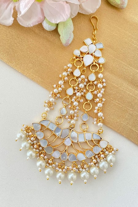 Namasya Mother of Pearl Embellished Passa