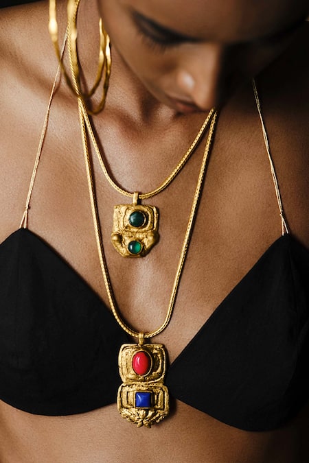 Drops Of Heaven Necklace in Multi Drops Of Heaven Necklace in Multi