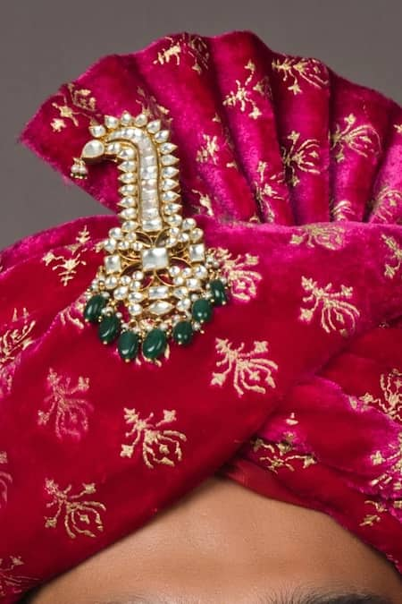 Queens Jewels Kundan Bead Drop Kalangi 